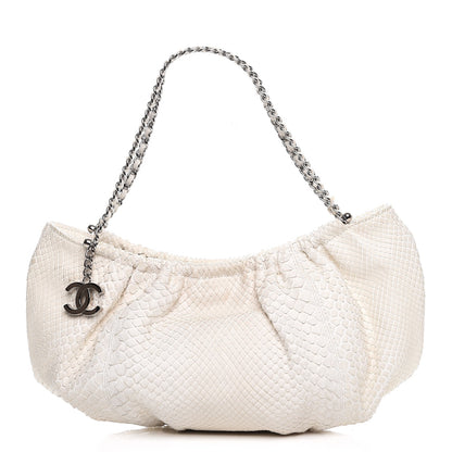 Chanel Python Croissant Bag Ivory 1 of 7