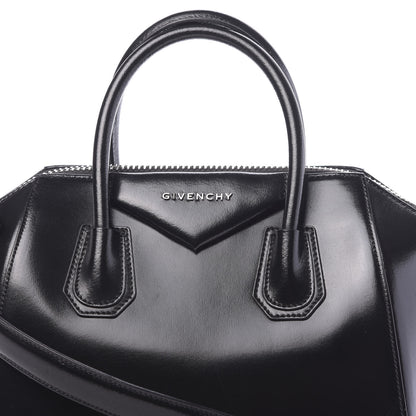 Givenchy Shiny Lord Calfskin Small Antigona Black 8 of 10