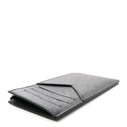 Louis Vuitton Taiga Coin Card Holder Black 4 of 6