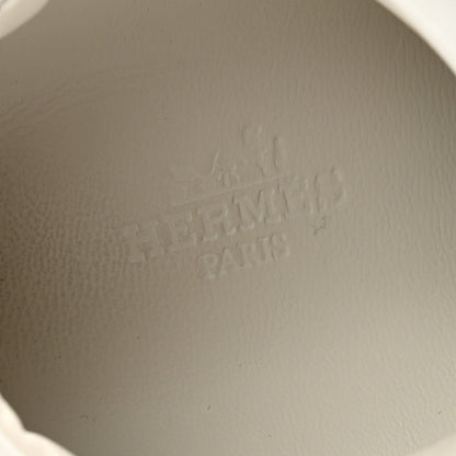 Hermes Calfskin Day Sneakers 36 White 6 of 11
