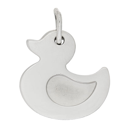 Tiffany Sterling Silver Lucky Duck Charm 1 of 4