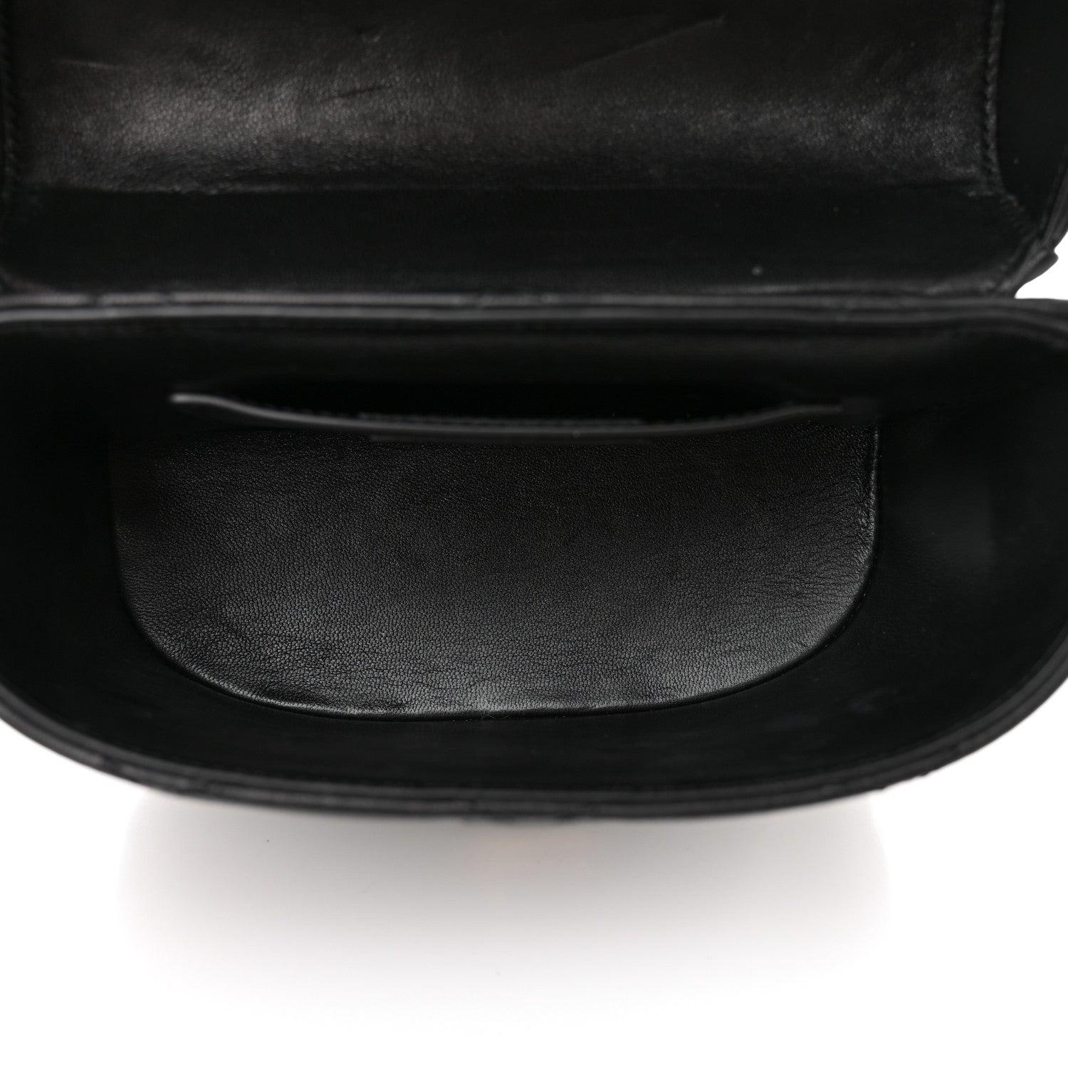 Saint Laurent Lambskin Quilted Monogram June Box Bag Black 5 of 14