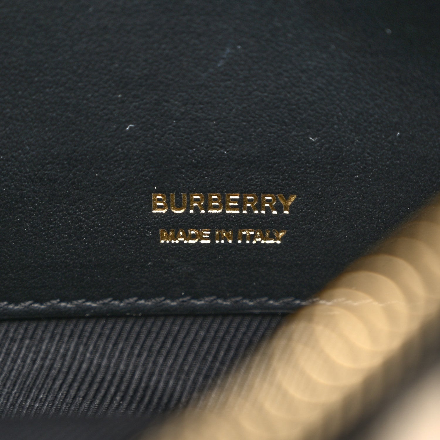Burberry Vintage Check Calfskin Olympia Slim Pouch Archive Beige 6 of 10