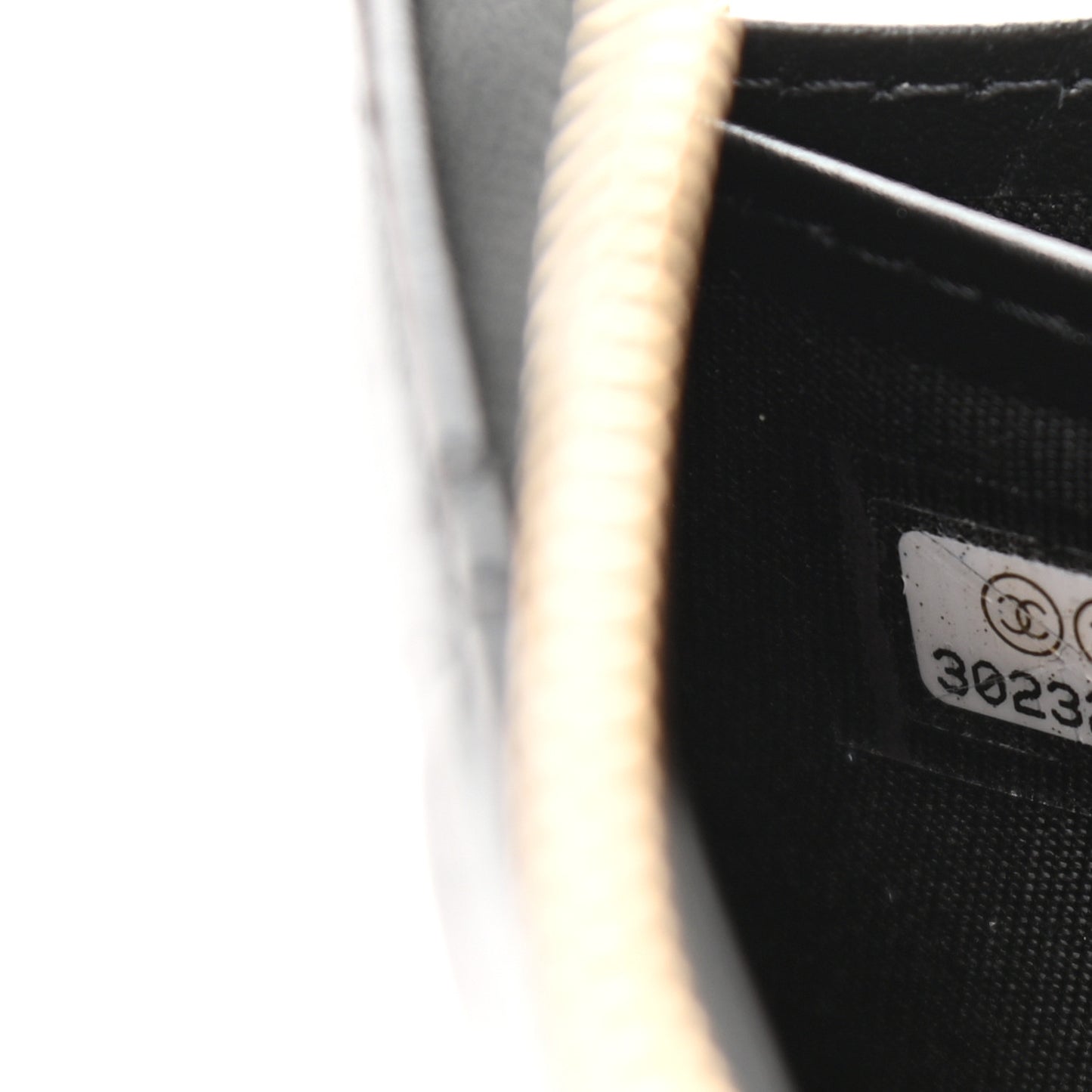 Shiny Lambskin Gusset Zip Around Waist Belt Wallet Black