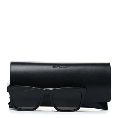 Saint Laurent Acetate SLM13 Sunglasses Black 8 of 8