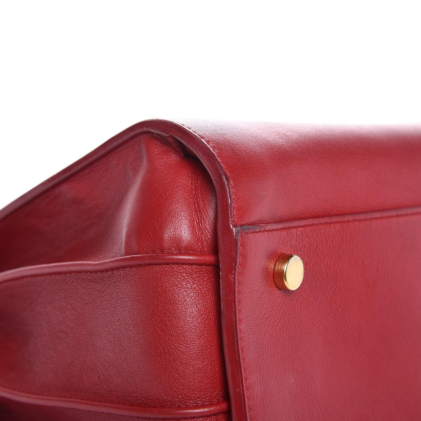 Calfskin Small Sac De Jour Rouge Orient