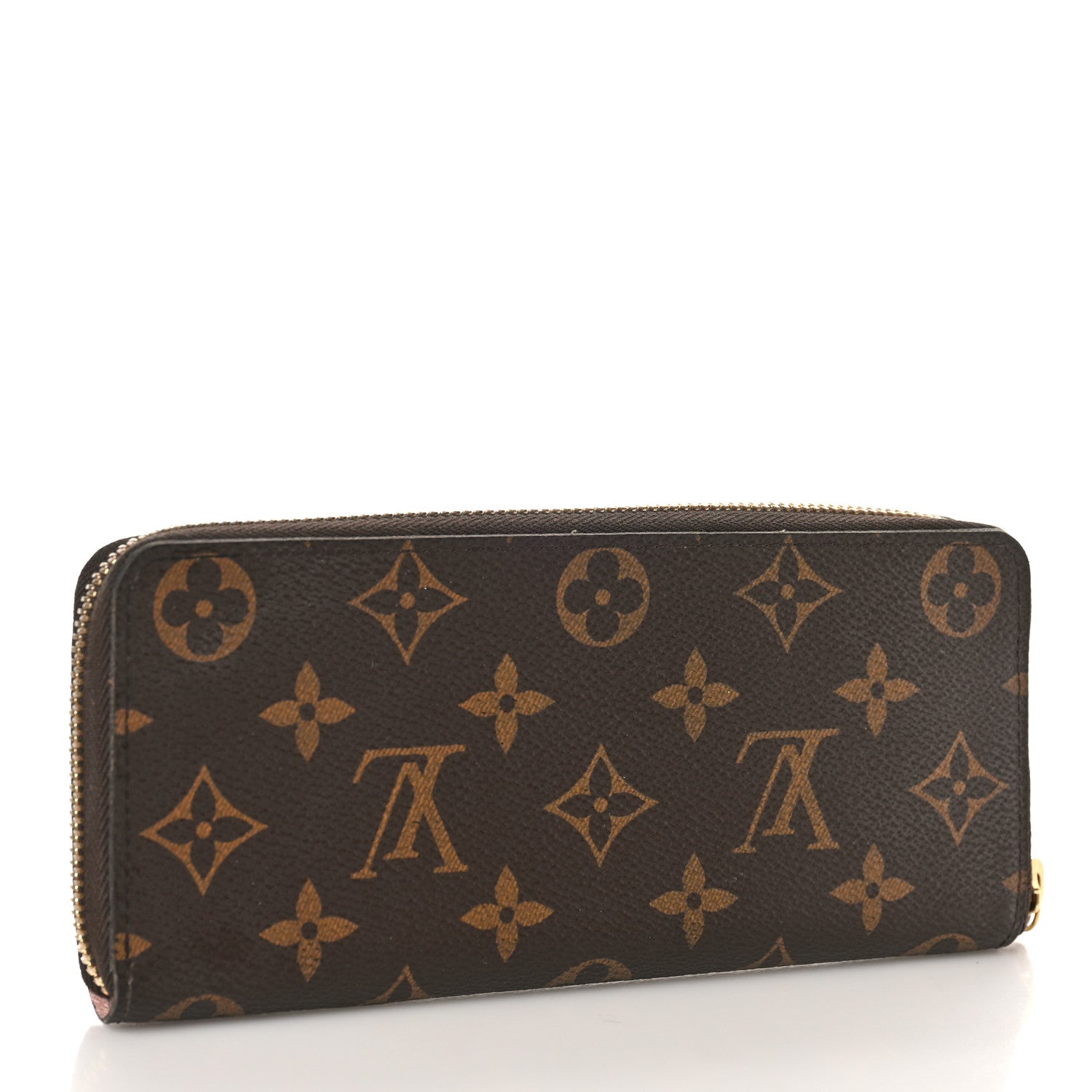 Louis Vuitton Monogram Clemence Wallet Rose Ballerine 3 of 8