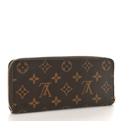 Louis Vuitton Monogram Clemence Wallet Rose Ballerine 3 of 8