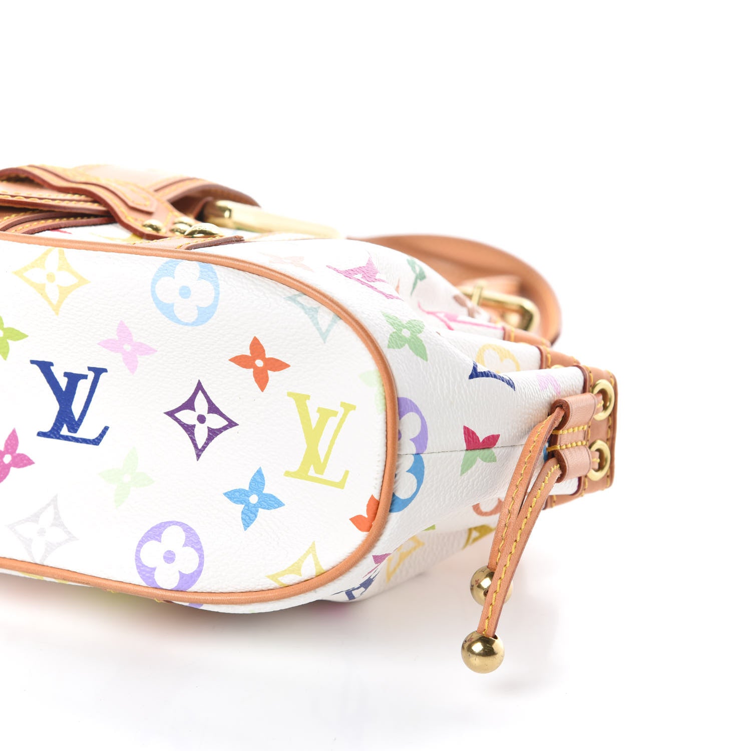 Louis Vuitton Monogram Multicolor Theda GM White 9 of 9