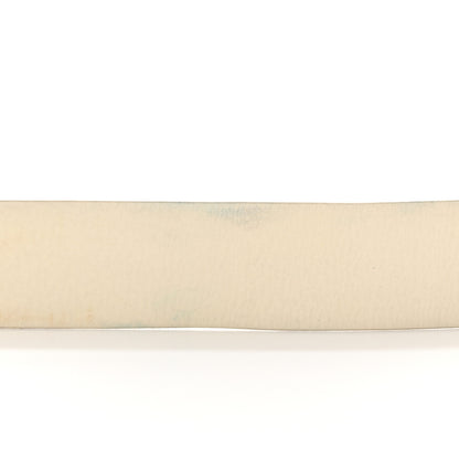 Chanel Calfskin CC Reversible Belt 80/32 White Black 6 of 6