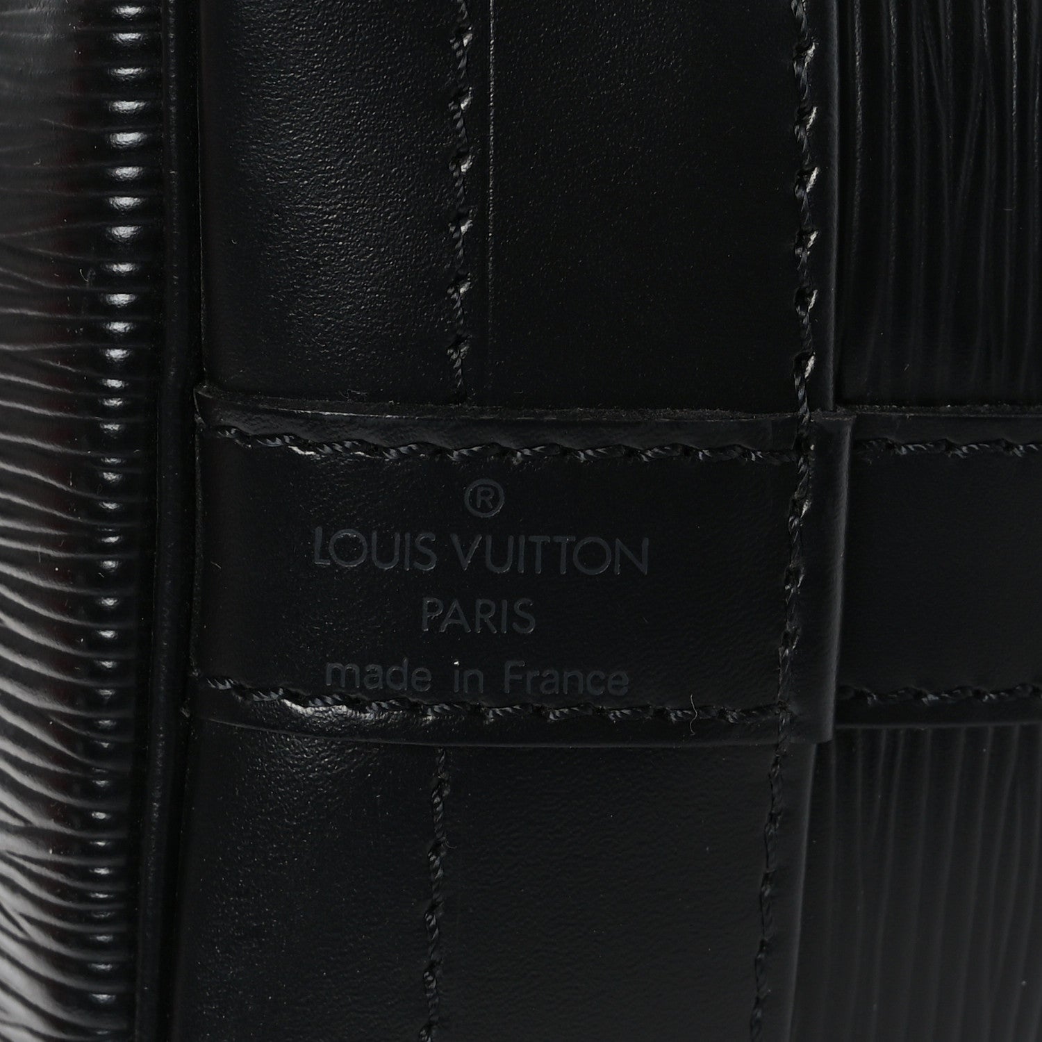 Louis Vuitton Epi Noe Black 6 of 11