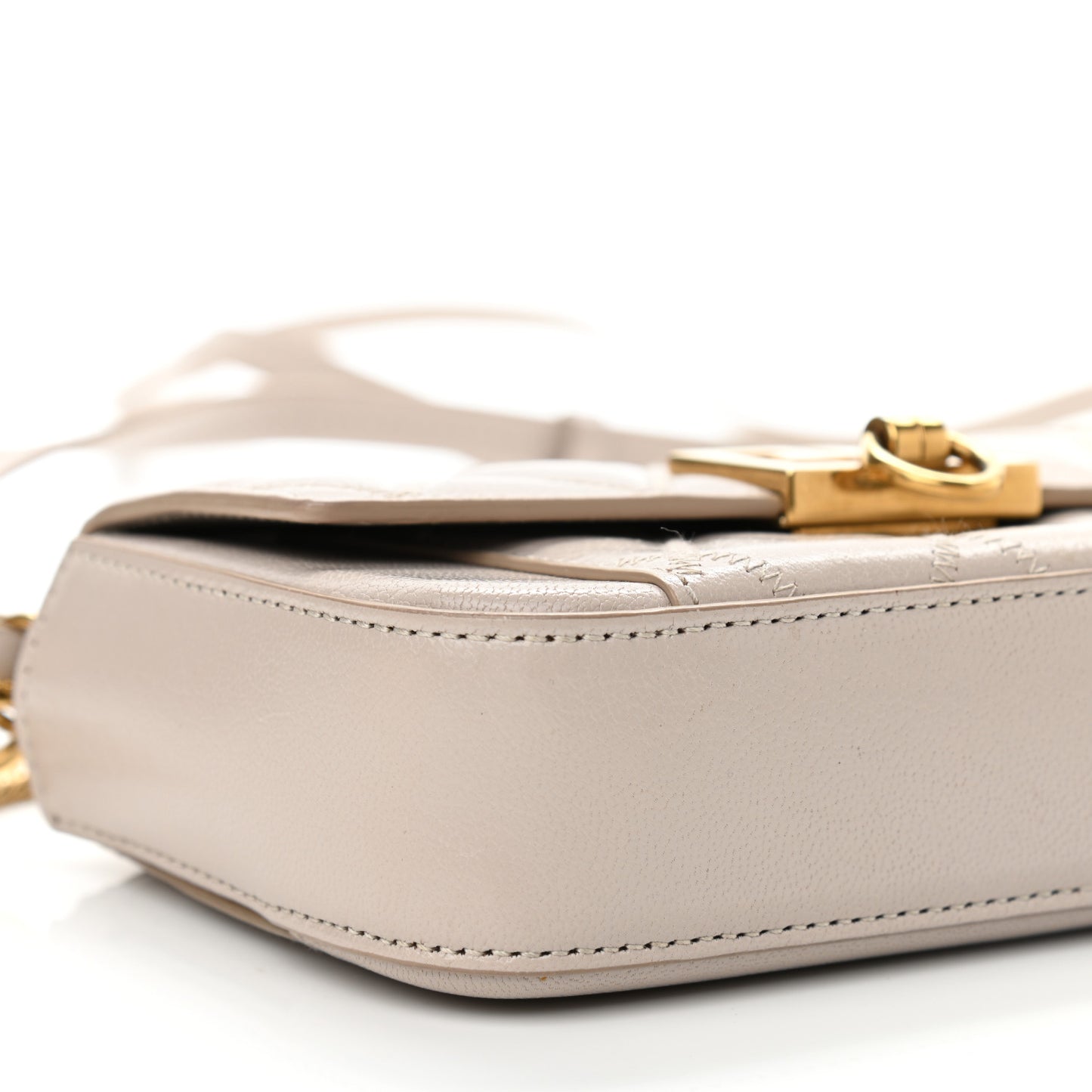 Goatskin Quilted GV3 Mini Pocket Convertible Bag Natural