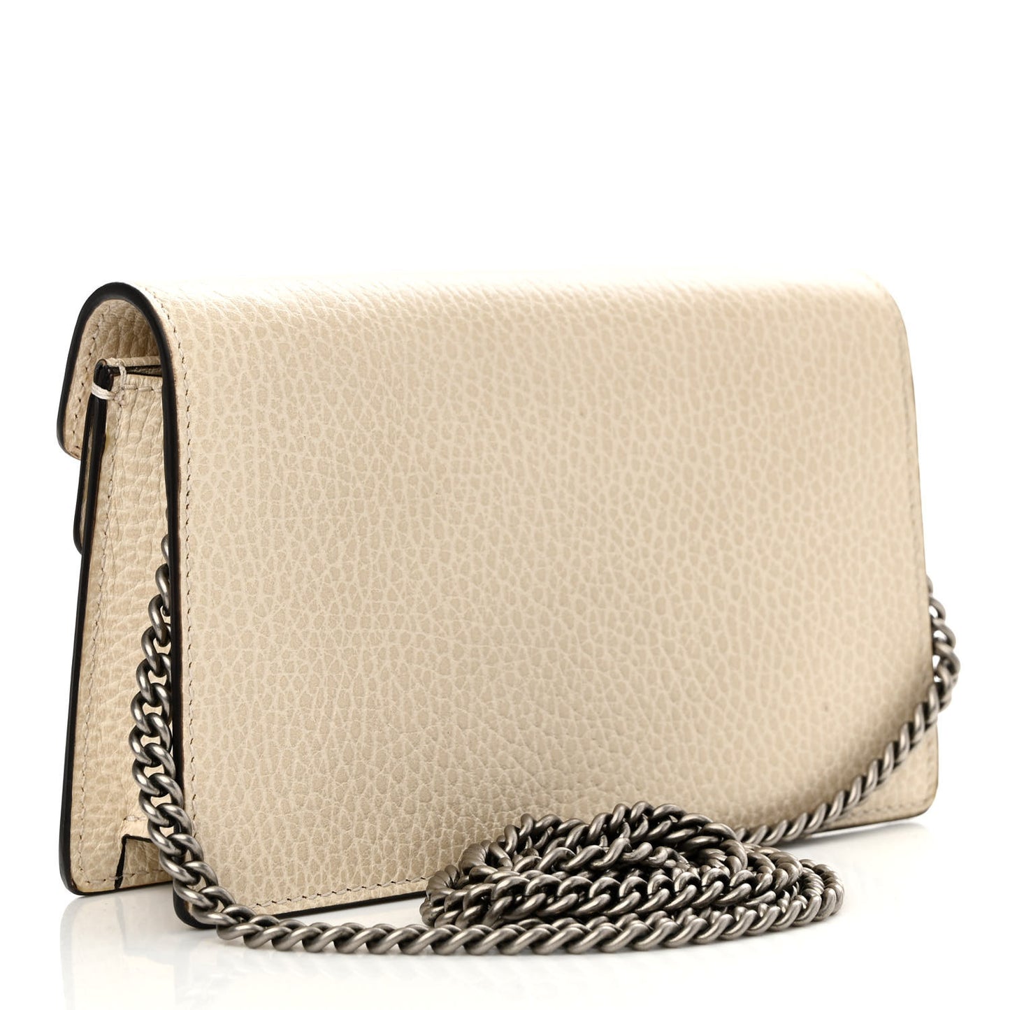 Dollar Calfskin Crystal Super Mini Dionysus Shoulder Bag Mystic White Black Diamond