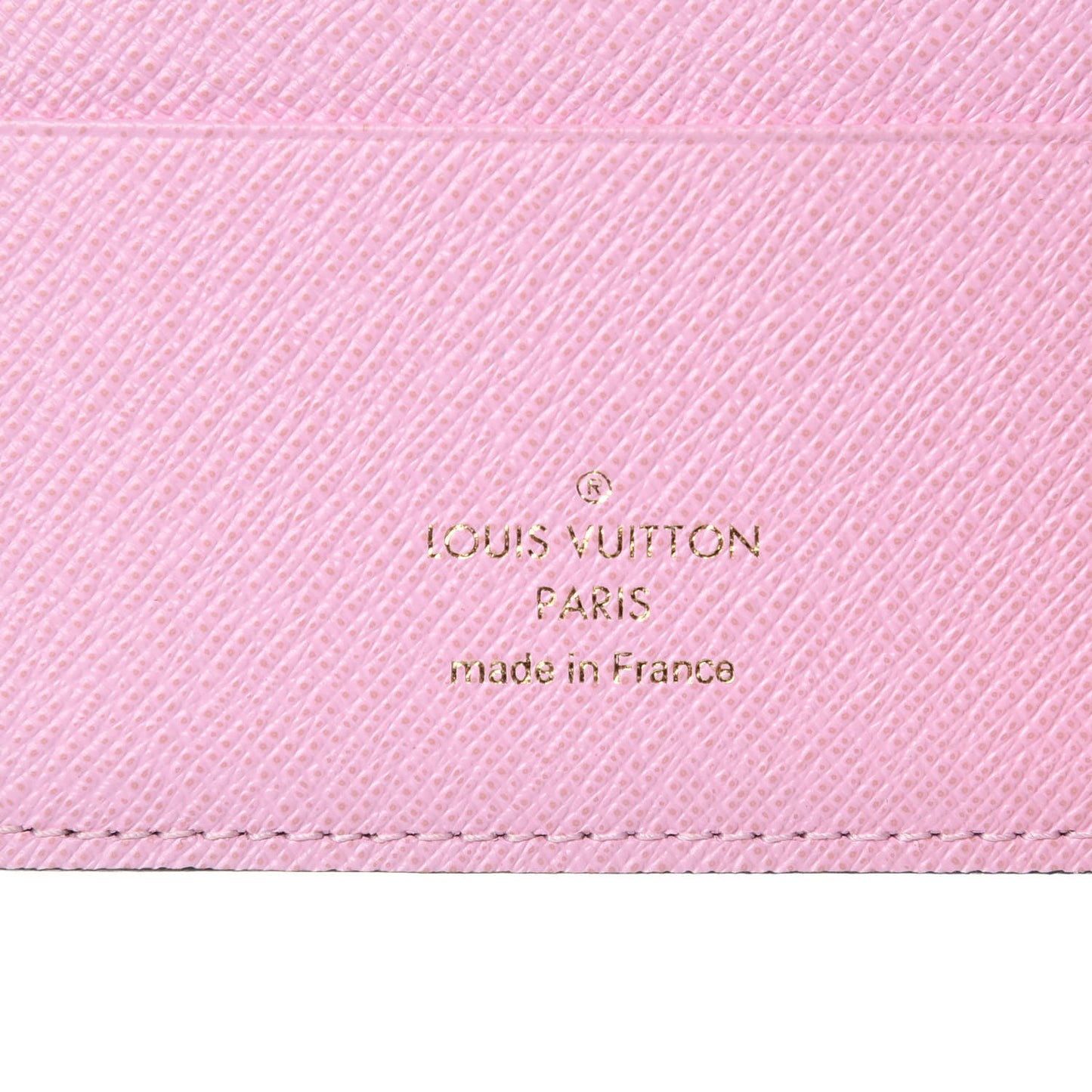 Monogram 2016 Christmas Animation Passport Cover Rose Ballerine