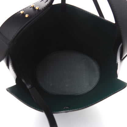 Burberry Supple Calfskin Medium Bucket Black 6 of 15