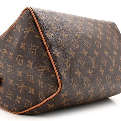 Louis Vuitton Monogram Crocodile Embossed Speedy Soft 25 Black 8 of 12