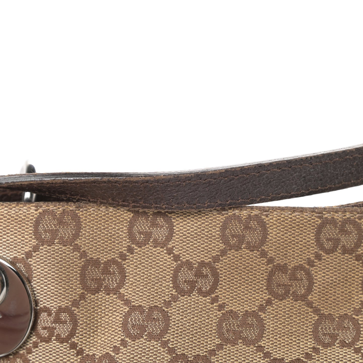 Monogram Medium Eclipse Shoulder Bag Dark Brown