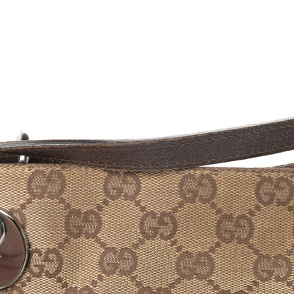 Gucci Monogram Medium Eclipse Shoulder Bag Dark Brown 16 of 17