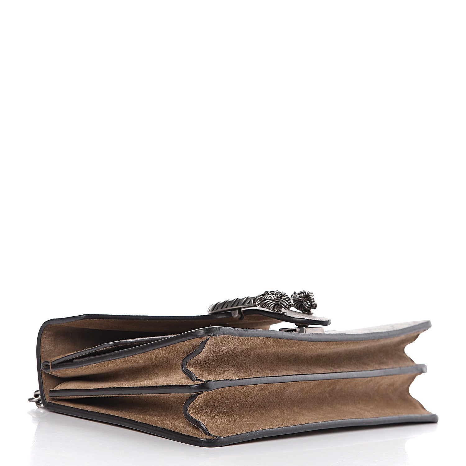 Gucci GG Supreme Monogram Small Dionysus Shoulder Bag Taupe 4 of 13