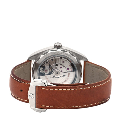 Omega Stainless Steel Calfskin 41mm Seamaster Aqua Terra 150M Co-Axial Master Chronometer Automatic Watch 220.12.41.21.02.001 3 of 5