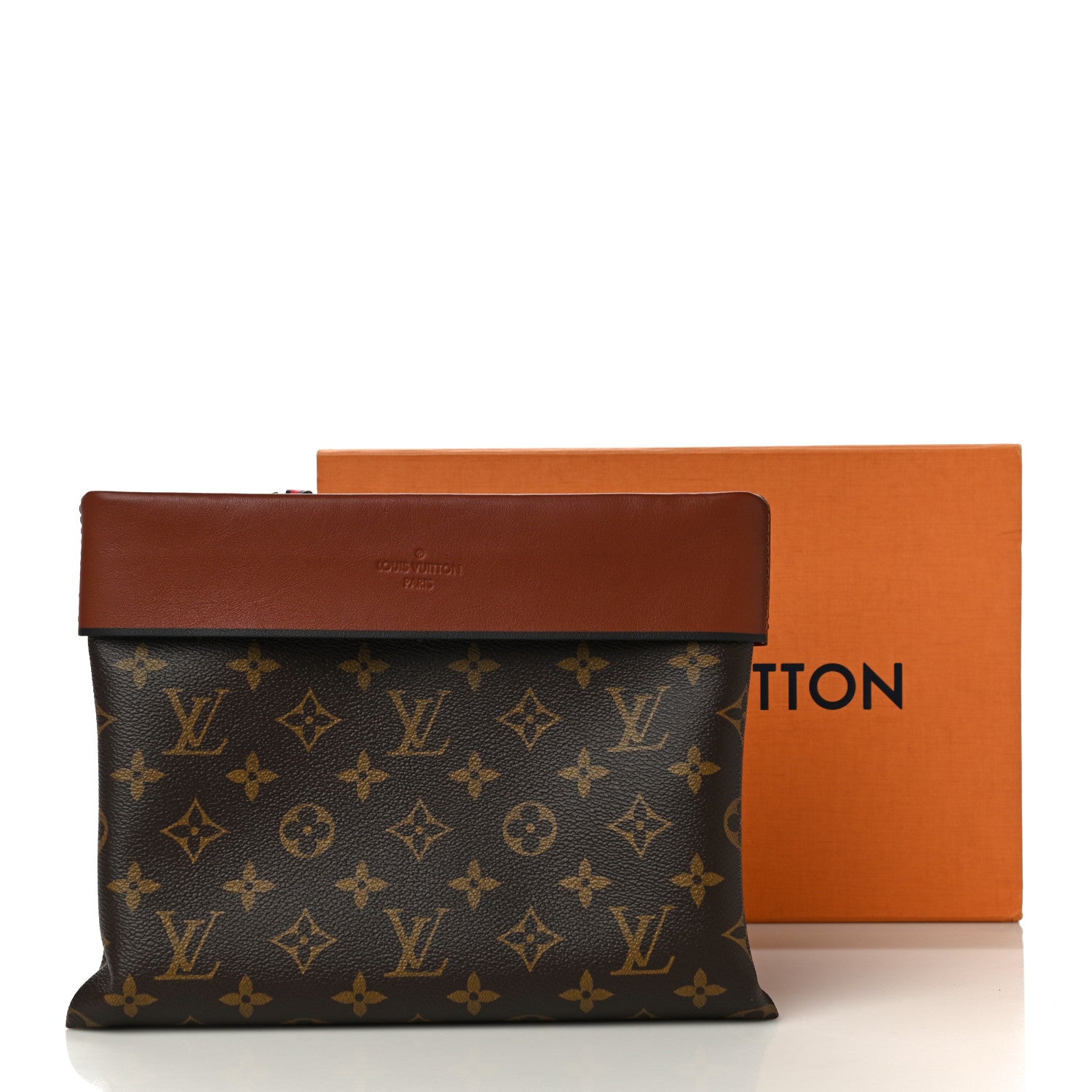 Louis Vuitton Monogram Tuileries Pochette Caramel 11 of 11
