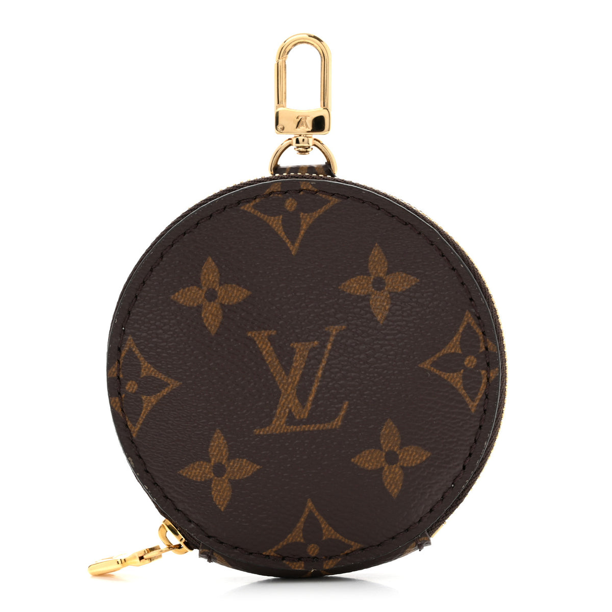 Louis Vuitton Monogram Multi Pochette Accessories Round Coin Purse 1 of 9