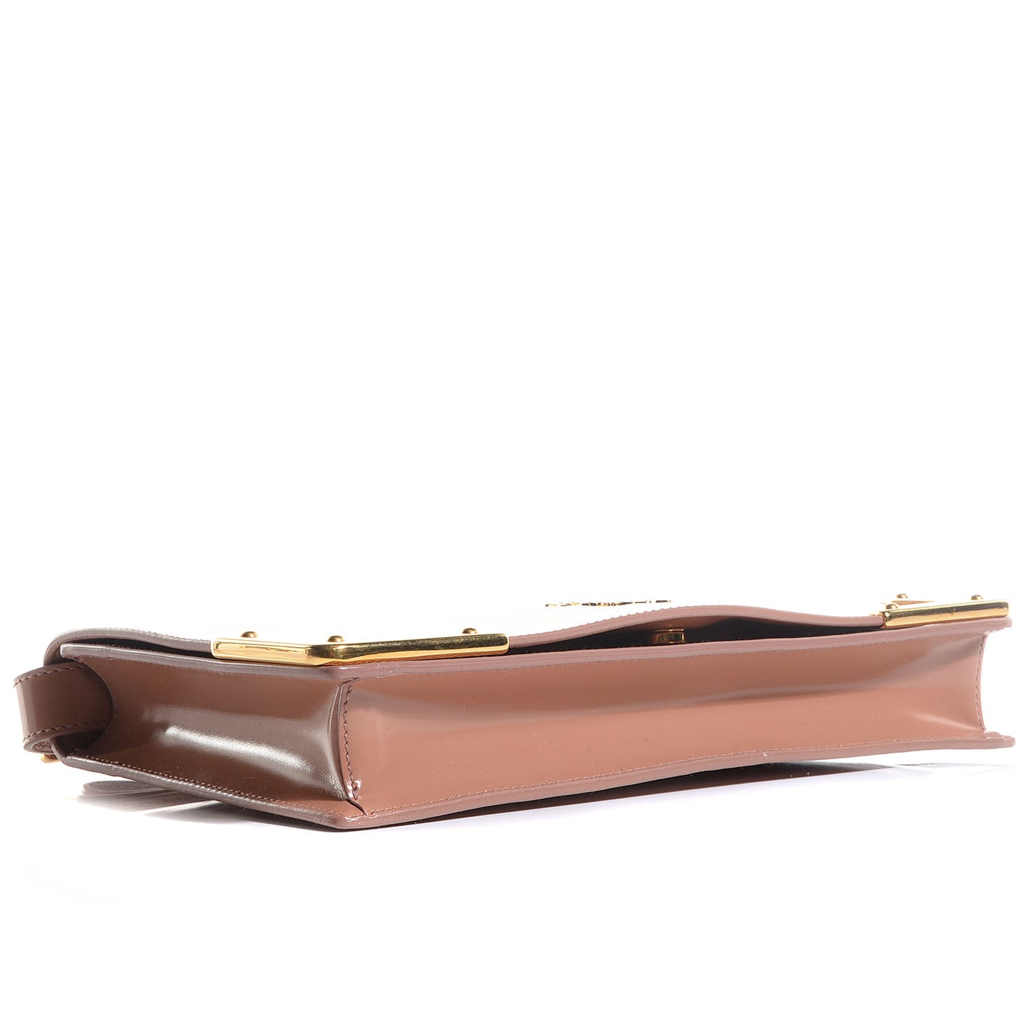 Spazzolato Leather NM Pochette Nudo