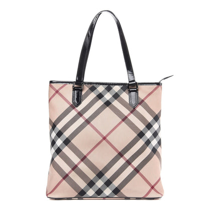 Burberry Supernova Check Tote Black 1 of 10