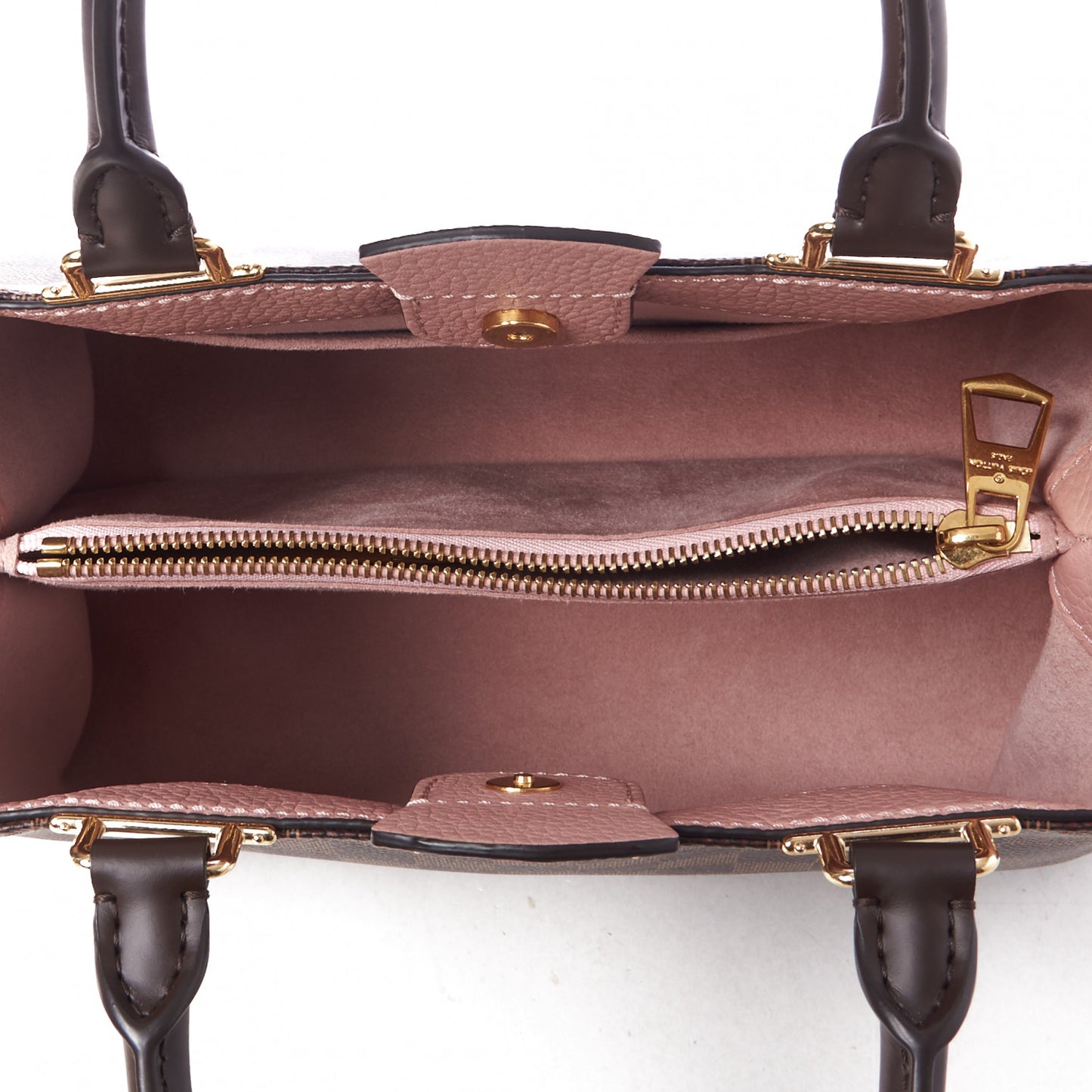 Damier Ebene Cuir Taurillon Brittany Magnolia
