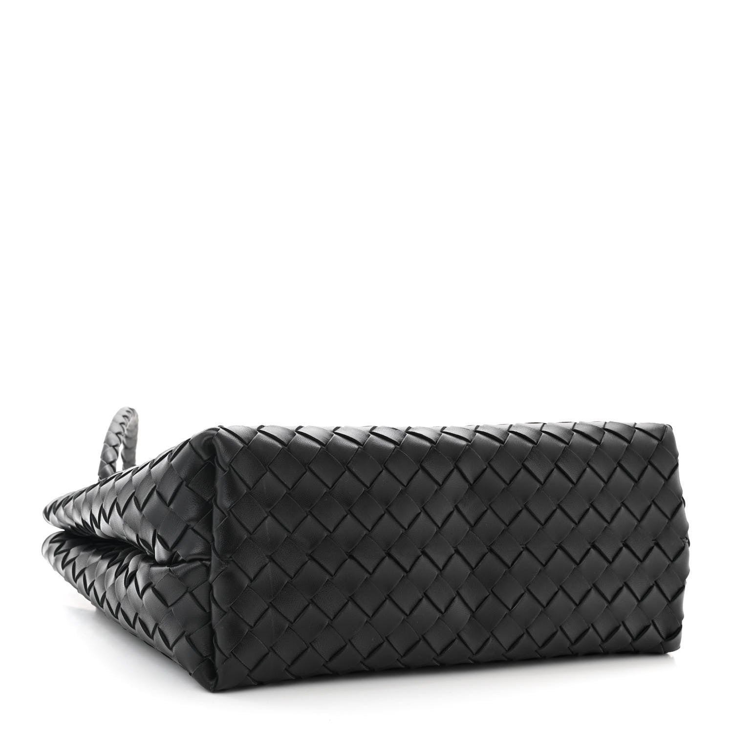 Bottega Veneta Nappa Intrecciato Medium Andiamo Shoulder Bag Black 4 of 9
