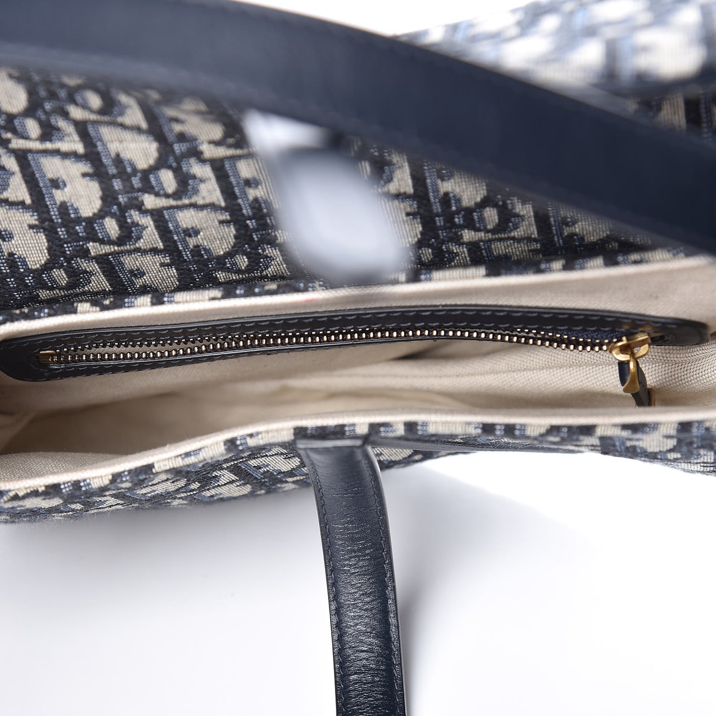 Oblique Saddle Bag Blue