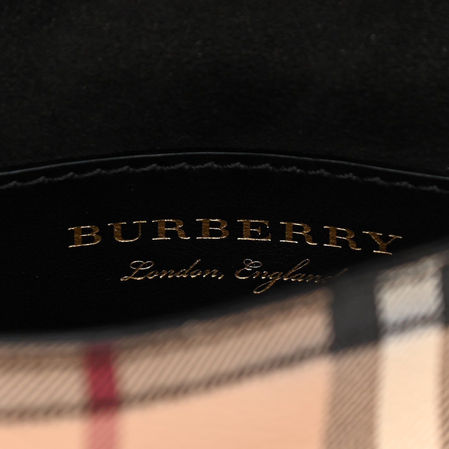 Burberry Haymarket Check Large Bridle Saddle Bag Dark Clove Brown 8 of 11