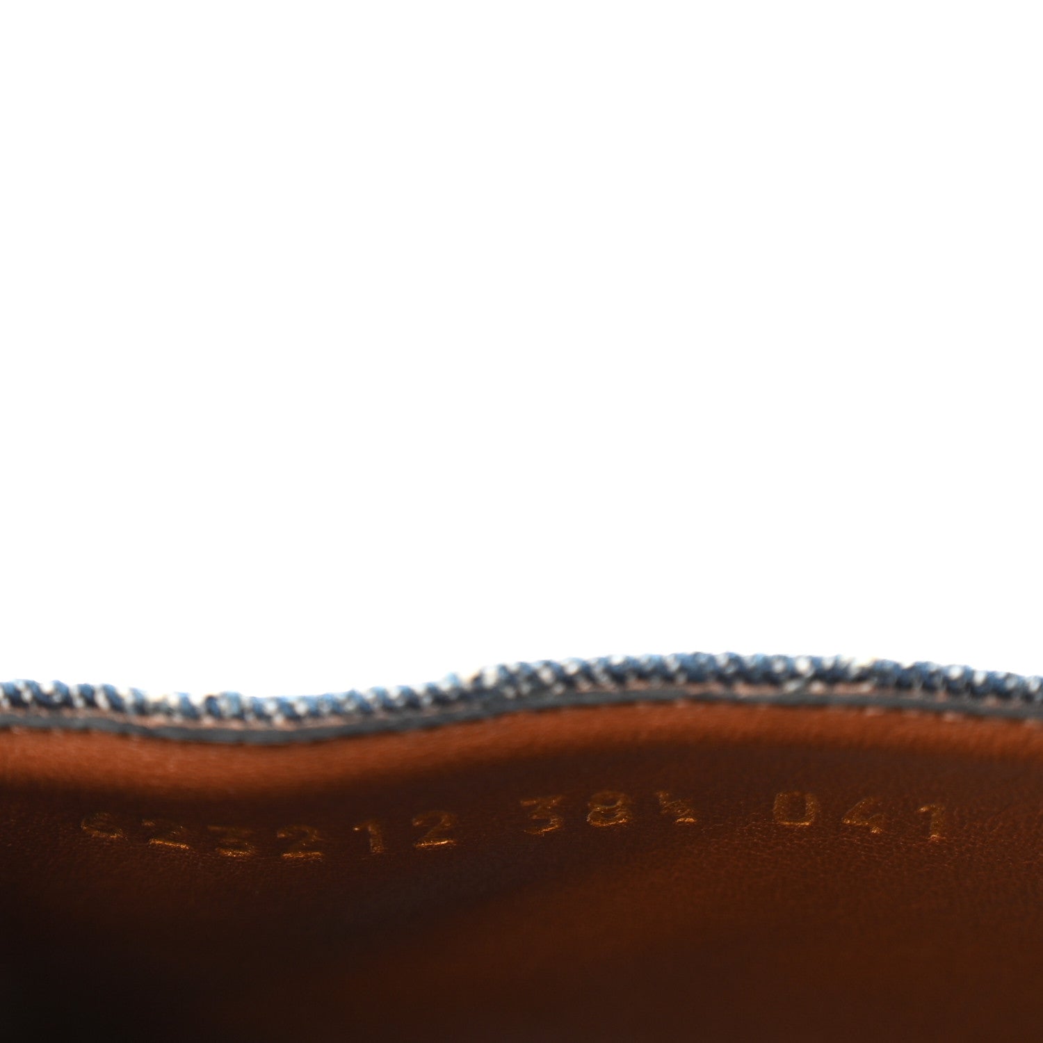 Gucci New Denim GG Monogram Angelina Platform 55mm Slide Sandals 38.5 Blue Tea 9 of 9