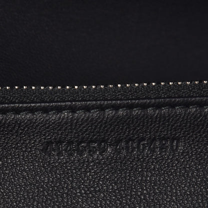 Alexander McQueen Calfskin Skull Wallet on Chain Black 7 of 8