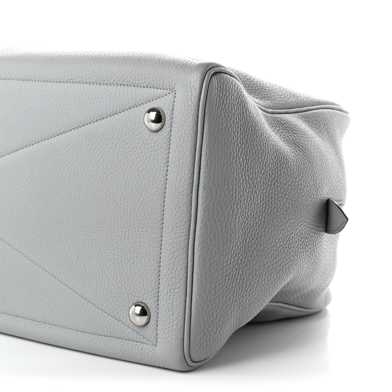Hermes Taurillon Clemence Victoria II 43 Travel Bleu Glacier 10 of 10