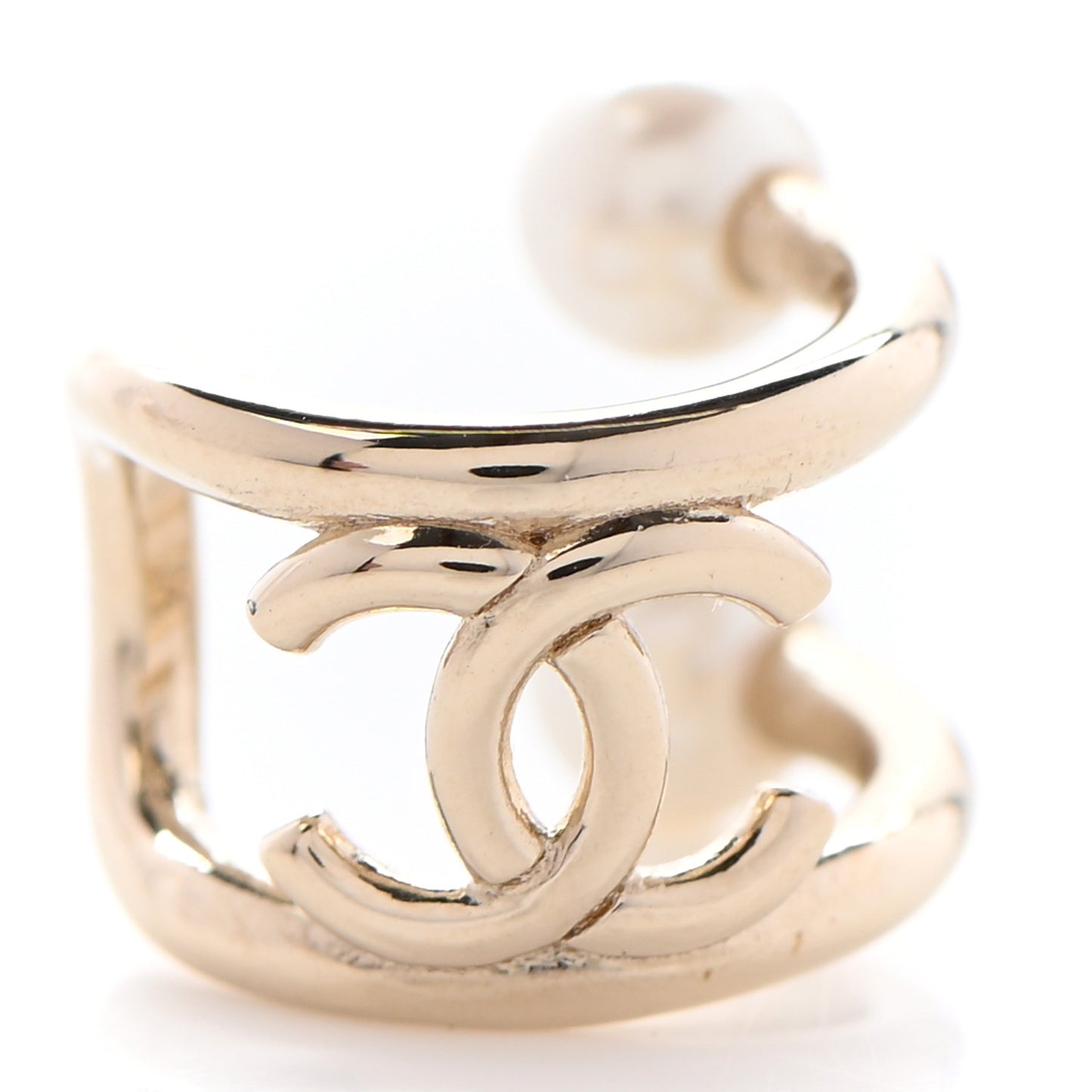 Pearl CC Single Ear Cuff Gold