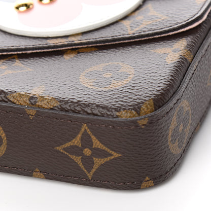 Louis Vuitton Monogram Lovely Birds Pochette Felicie Chain Wallet 10 of 13