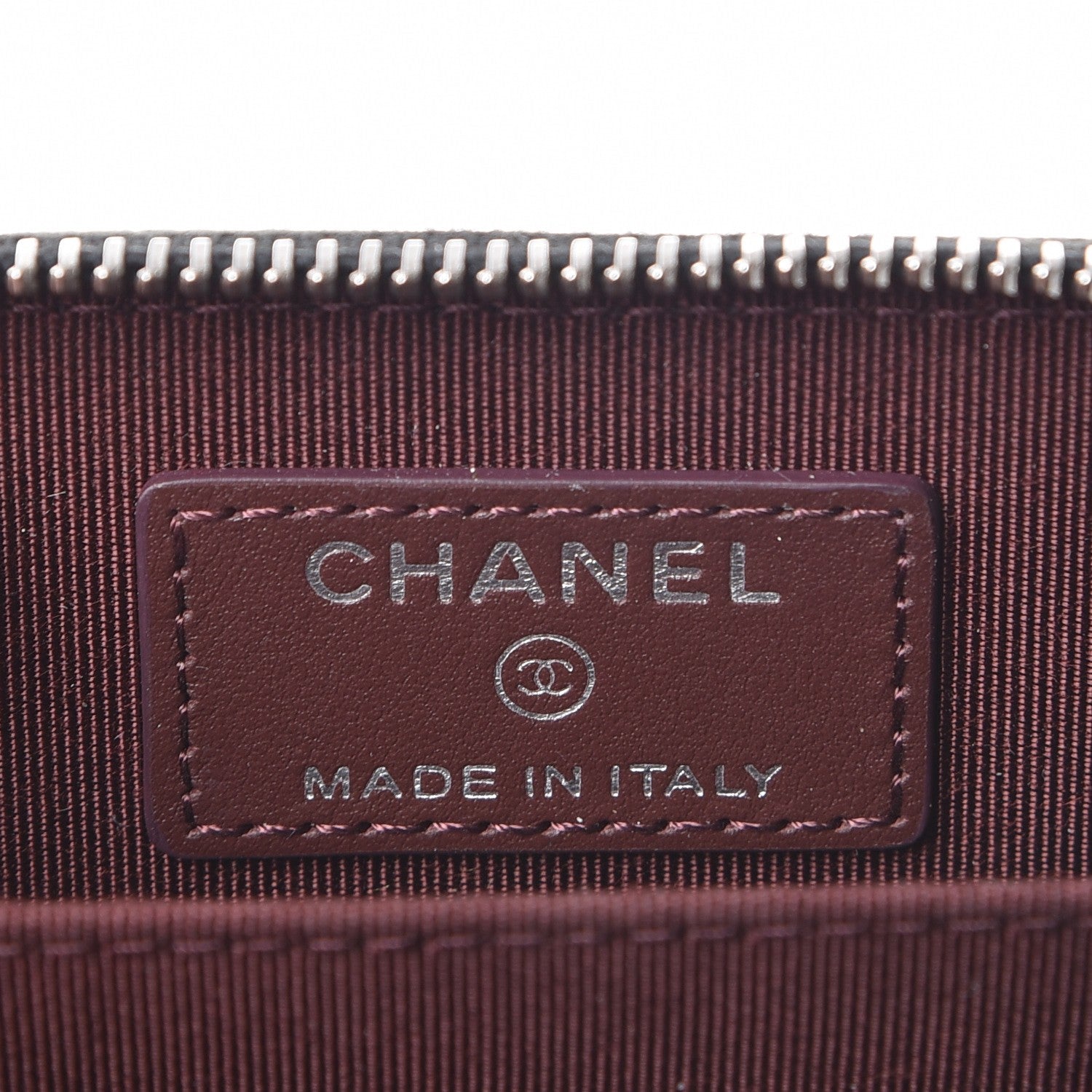 Chanel Caviar Quilted Zip Coin Purse Black 6 of 8