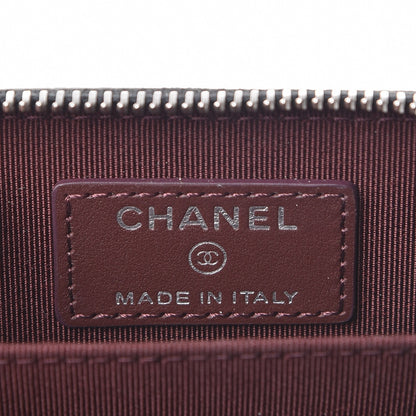 Chanel Caviar Quilted Zip Coin Purse Black 6 of 8