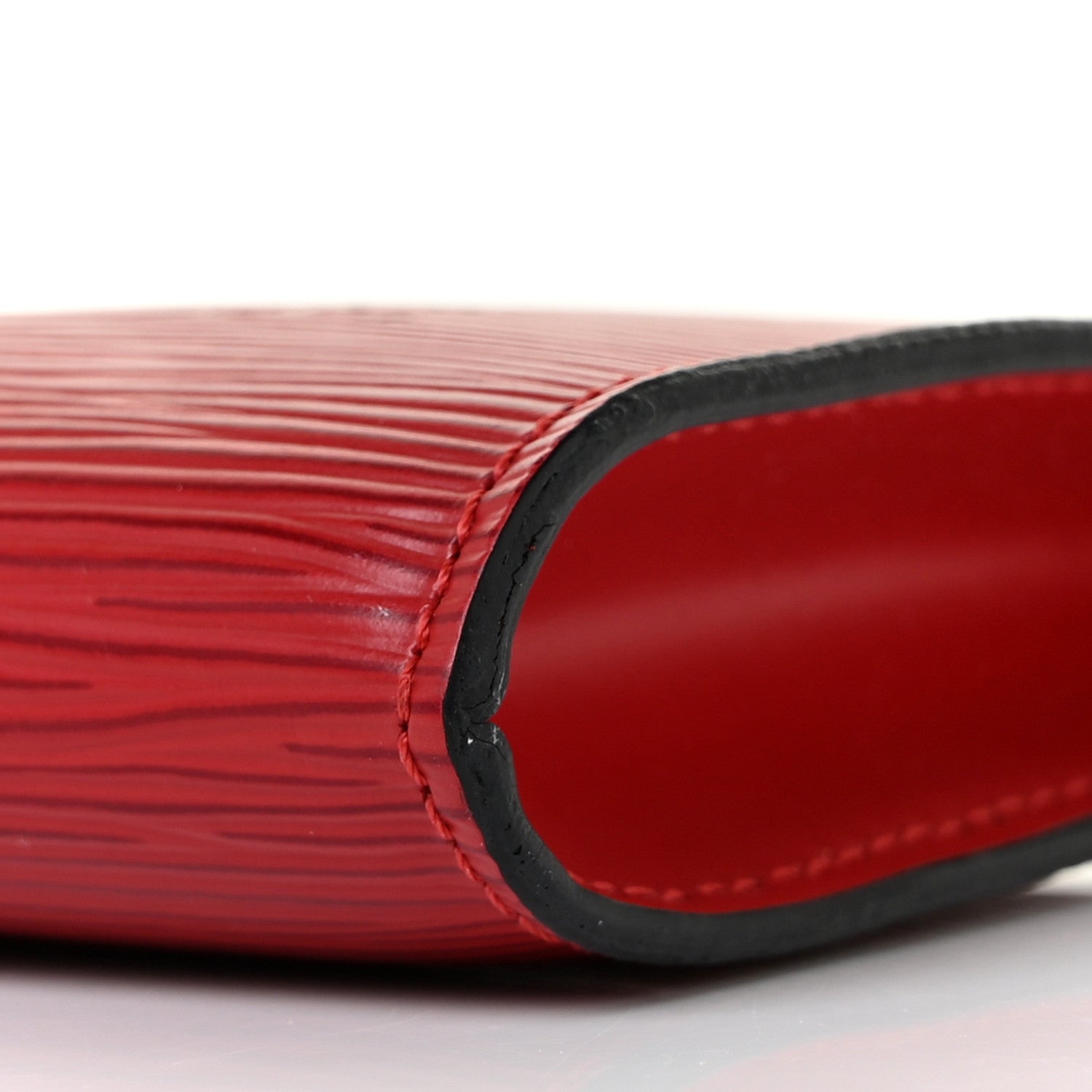 Louis Vuitton Epi Pochette Accessories 24 Castillan Red 6 of 7