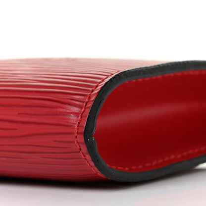 Louis Vuitton Epi Pochette Accessories 24 Castillan Red 6 of 7