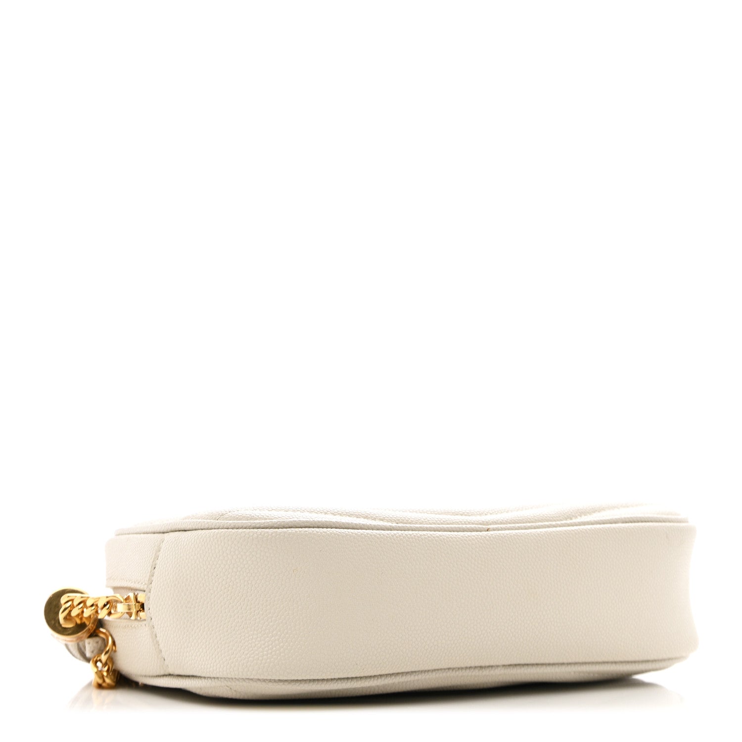 Saint Laurent Grain De Poudre Matelasse Monogram Mini Lou Camera Bag Crema Soft 3 of 9