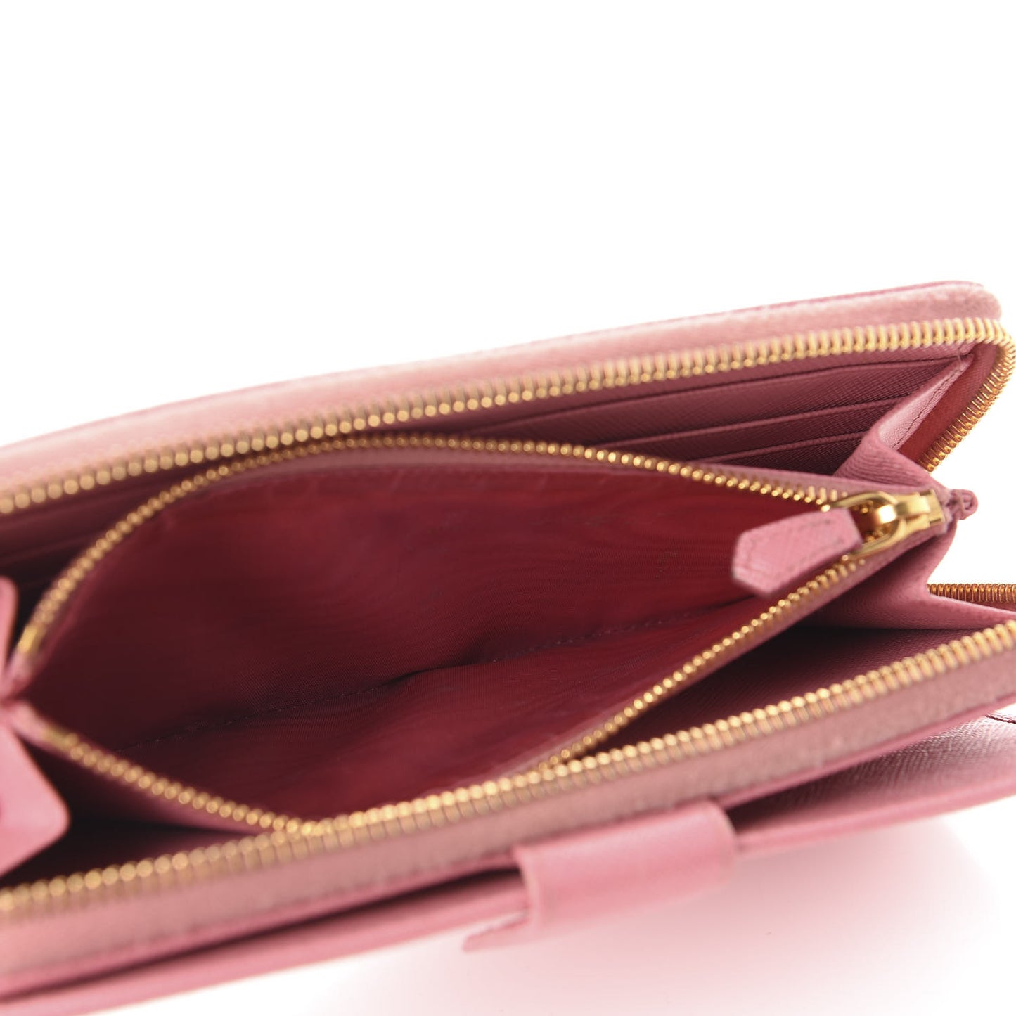 Saffiano Continental Flap Wallet Petalo