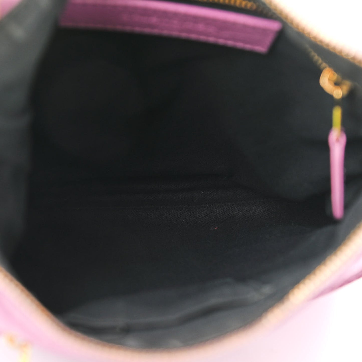 Agneau Giant 12 Gold Hardware Flat Crossbody Rose Berlingot