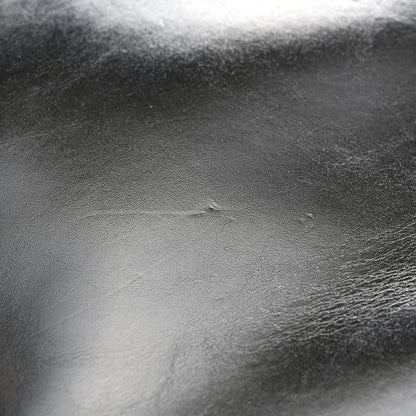 Chanel Shiny Calfskin Crystal Pearl Logo Cosmetic Case Black 9 of 10