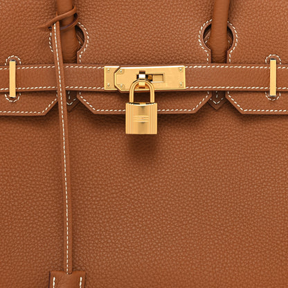 Hermes Togo BIRKIN 30 Gold 8 of 12