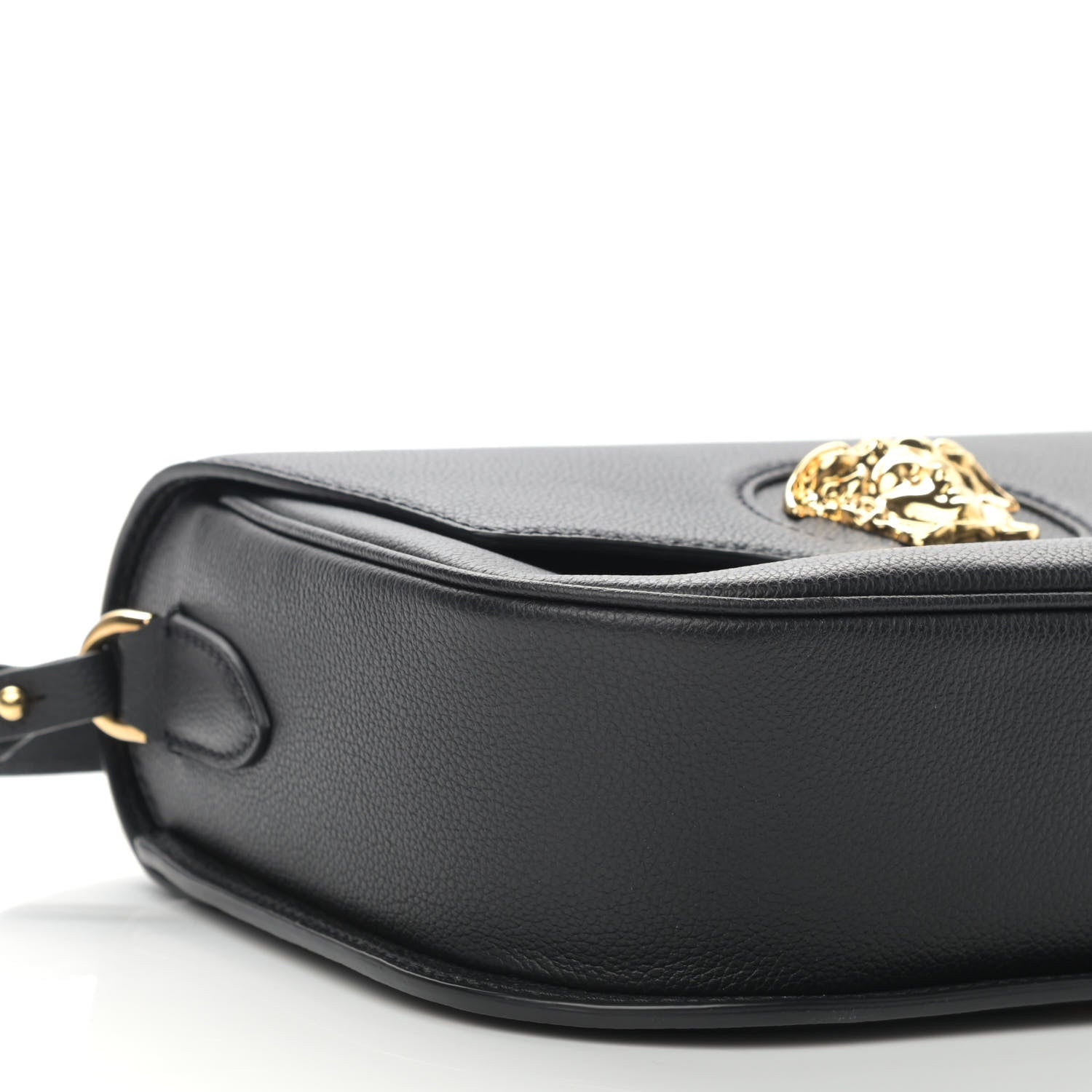 Versace Calfskin Medusa Crossbody Bag Black 8 of 10