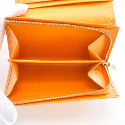 Louis Vuitton Epi Porte-Monnaie Billets Tresor Wallet Mandarin 8 of 8