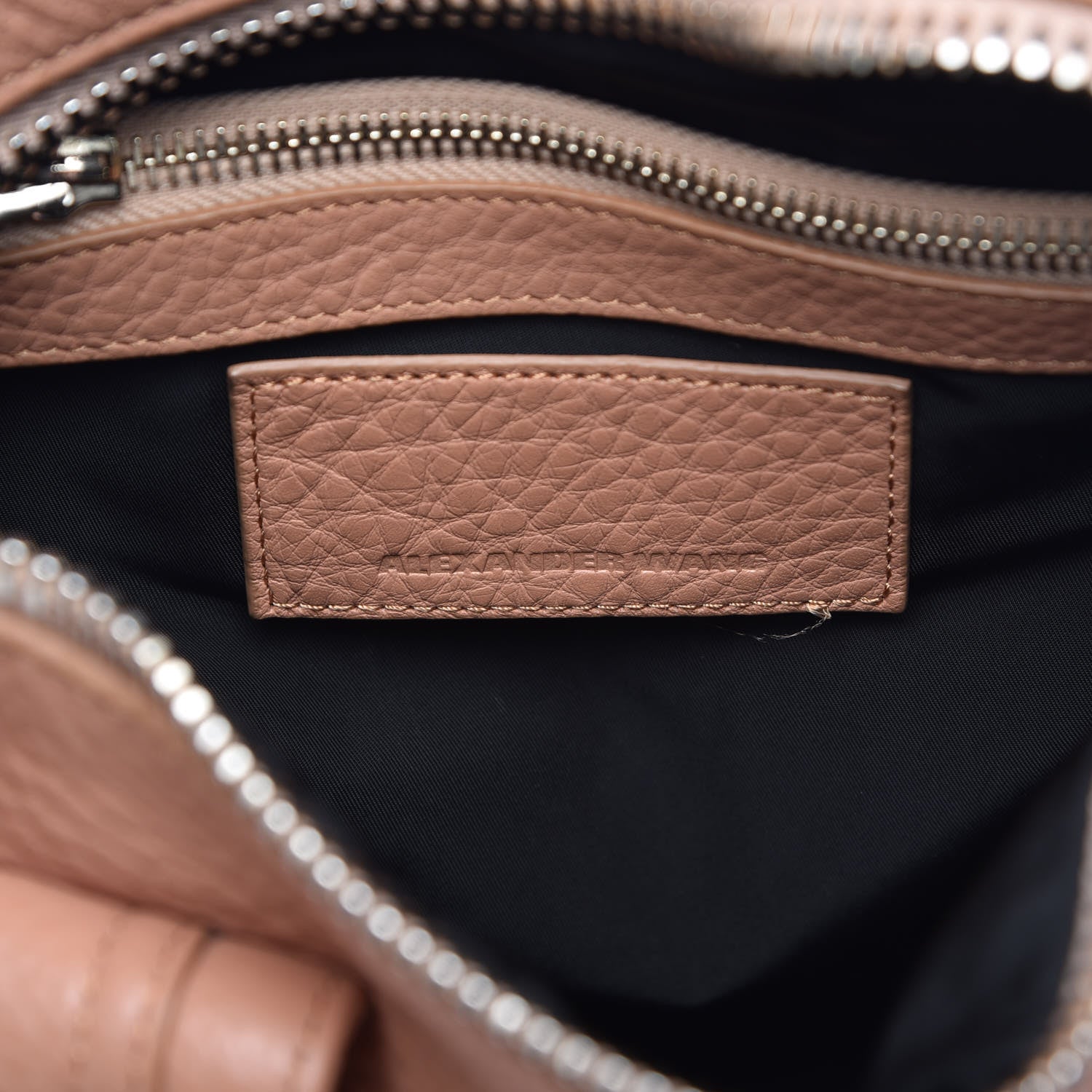 Alexander Wang Soft Pebbled Lambskin Rocco Tan Pale Gold Hardware 6 of 11