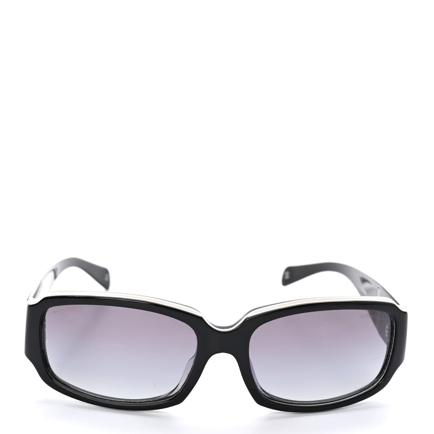 Chanel CC Sunglasses 5144 Black White 7 of 7
